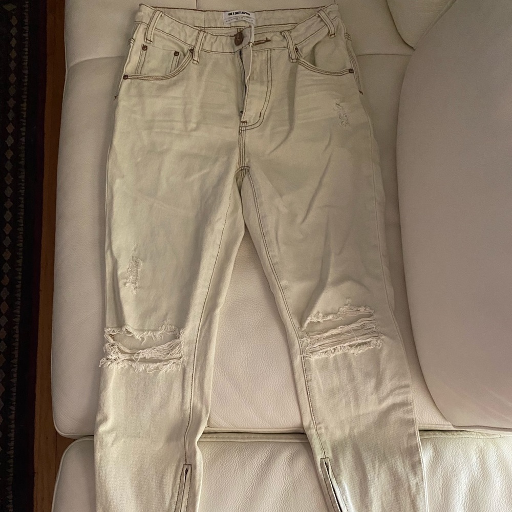 One teaspoon high wasted freebirds jeans